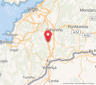 Map of Chenlo, Galicia