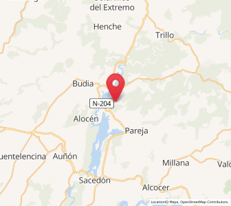 Map of Chillarón del Rey, Castille-La Mancha