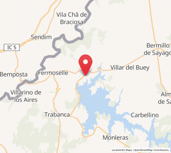 Map of Cibanal, Castille and León