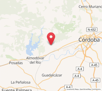 Map of Cigarra, Andalusia