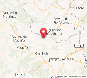 Map of Cigudosa, Castille and León