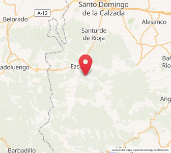 Map of Cillarrena, La Rioja