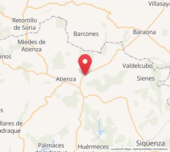 Map of Cincovillas, Castille-La Mancha