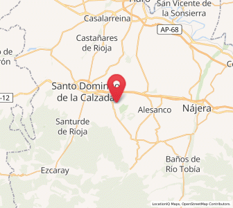 Map of Ciriñuela, La Rioja
