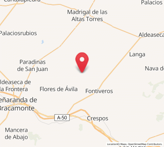 Map of Cisla, Castille and León