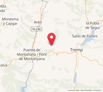 Map of Claramunt, Catalonia