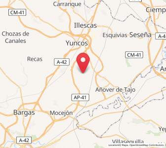 Map of Cobeja, Castille-La Mancha