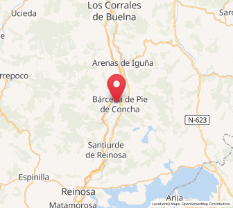 Map of Cobejo, Cantabria
