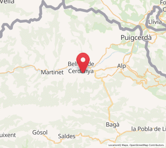 Map of Coborriu, Catalonia