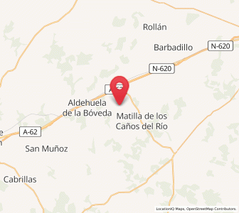 Map of Cojos de Robliza, Castille and León