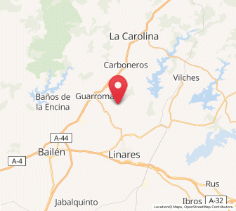 Map of Collado del Lobo, Andalusia