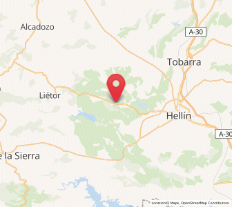 Map of Collado Manano, Castille-La Mancha
