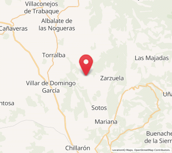 Map of Collados, Castille-La Mancha