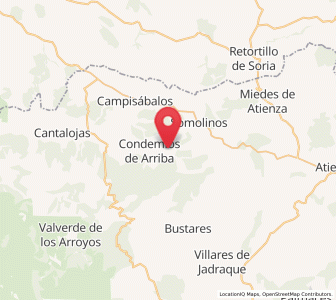 Map of Condemios de Abajo, Castille-La Mancha