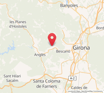 Map of Constantins, Contestins, Catalonia