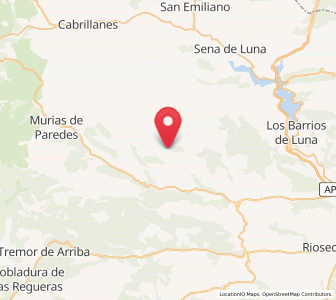 Map of Cornombre, Castille and León