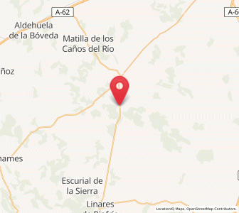 Map of Cortos de la Sierra, Castille and León