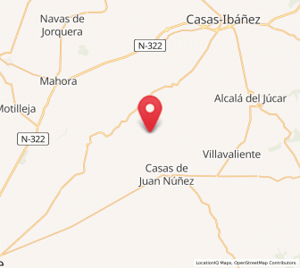 Map of Cubas, Castille-La Mancha