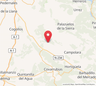 Map of Cubillo del César, Castille and León