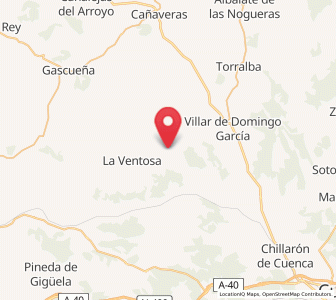 Map of Culebras, Castille-La Mancha