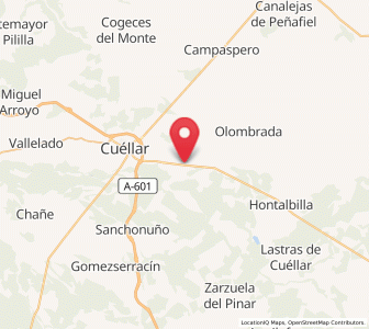 Map of Dehesa Mayor, Castille and León