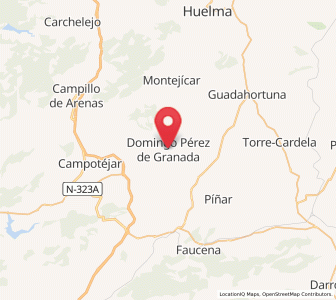 Map of Domingo Pérez, Andalusia