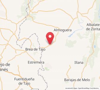 Map of Driebes, Castille-La Mancha