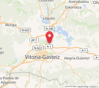 Map of Durana, Basque Country