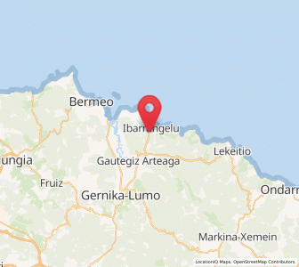 Map of Durikiz, Basque Country
