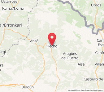 Map of Echo, Aragon