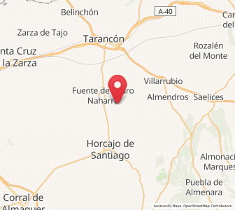 Map of El Acebrón, Castille-La Mancha