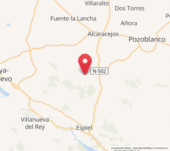 Map of El Águila, Andalusia