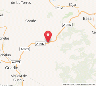 Map of El Alambique, Andalusia
