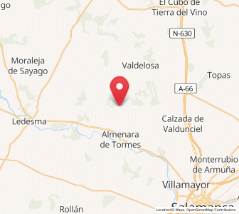 Map of El Arco, Castille and León