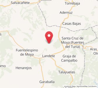 Map of El Arrabal, Castille-La Mancha