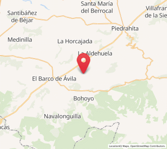 Map of El Bardal, Castille and León