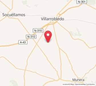 Map of El Burrueco, Castille-La Mancha