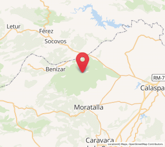 Map of El Campanero, Murcia