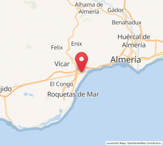 Map of El Campillo del Moro, Andalusia