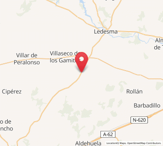 Map of El Campillo, Castille and León