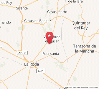 Map of El Carmen, Castille-La Mancha