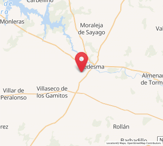Map of El Casar, Castille and León