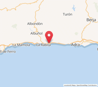 Map of El Castillo de Huarea, Andalusia