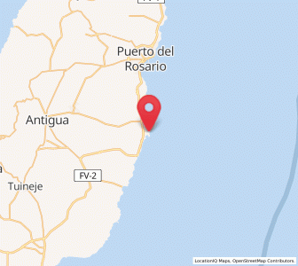 Carte : El Castillo, Îles Canaries