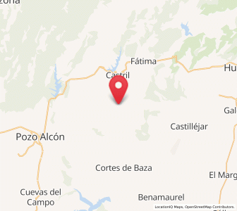 Map of El Cejo, Andalusia