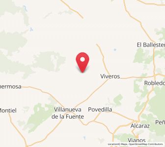 Map of El Cepillo, Castille-La Mancha