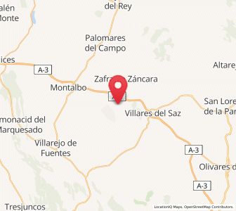 Map of El Congosto, Castille-La Mancha