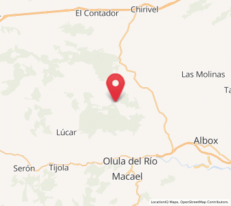 Map of El Cortijo Blanco, Andalusia