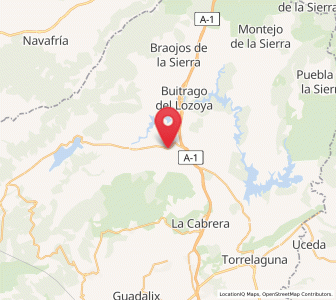 Map of El Cuadrón, Madrid