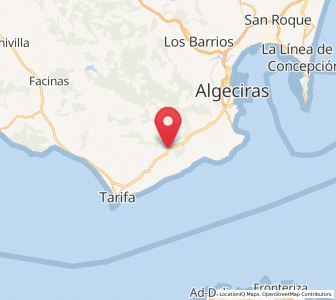 Map of El Cuartón, Andalusia